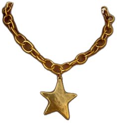 Star-shaped Metal Chain Jewelry, Metal Star Charm Jewelry, Star Shaped Metal Jewelry With Star Charm, Star-shaped Metal Jewelry With Lobster Clasp, Star Shaped Metal Jewelry With Lobster Clasp, Gold Star-shaped Jewelry With Charms, Gold Jewelry With Starfish Charm, Gold Dangle Jewelry With Star Charm, Gold Metal Jewelry With Starfish Charm