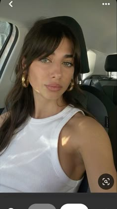 Brown Hair With Bangs Aesthetic, Brown Hair Inspo, French Cut, Long Hair With Bangs, Hair Inspo Color, Curtain Bangs, Long Hair Cuts, Brunette Hair