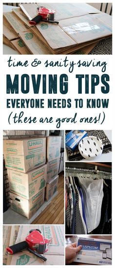 moving tips for packing boxes and other things