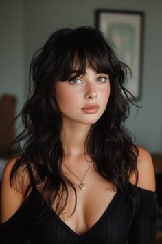 Curtain Bangs Ideas, Hair Color Brown Chestnut, Layered Thick Hair, Long Hair Highlights, Bangs Ideas, Bangs For Round Face, Square Face Shape, Round Face Shape, How To Style Bangs