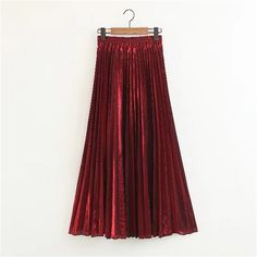 Season:Autumn / Fall,Winter; Fabric:Cotton Blend,Velvet; Dress Length:Maxi; Gender:Women's; Style:Elegant,Fashion; Occasion:Going out,Daily,Street,Date; Fit Type:Regular Fit; Waistline:High Waist; Pattern:Solid Colored; Design:Pleated; Pants Type:Long Skirt,Swing,A Line,Skirt; Front page:FF; Listing Date:09/14/2023 Winter Party Non-stretch Skirt, High Waist Red Skirt For Winter, Non-stretch Skirt For Winter Parties, Red Pleated Bottoms For Winter, Red Pleated Winter Skirt, Red Long Pleated Skirt For Party, Winter Party Pleated Lined Skirt, Red Pleated High-waist Skirt, Red Party Skirt For Fall