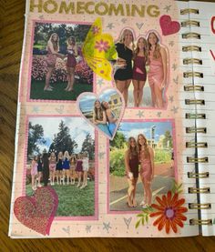 Best Friends Dresses, Doodles Collage, Dreams Vision Board, Senior Scrapbook Ideas, Senior Year Diy, School Memories Scrapbook, Senior Year Scrapbook, Friendship Travel, Tea Cupcakes