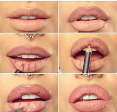 Tips for applying lip liner Makeup Tip, Kim K Style, Jessie James, Kardashian Kollection, Makeup Goals, Kendall And Kylie