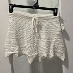 The Detail On These Shorts Is Exquisite! They Won’t Last In My Closet Long! Pair With Platforms And A Moto Jacket ! Crochet Bottoms For Beach Vacation, White Crochet Bottoms For Vacation, White Crochet Trim Vacation Bottoms, White Crochet Trim Bottoms For Vacation, Crochet Lace Bottoms For Beachwear Vacation, Crochet Lace Beachwear Bottoms For Vacation, Crochet Lace Bottoms For Beach Vacation, Beachwear Bottoms With Crochet Lace For Vacation, Beachwear Bottoms With Crochet Lace For Beach Season