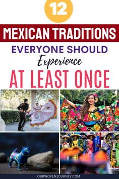 Perhaps the best part of travel is getting to experience other cultures and traditions. Mexico has a rich history that spans hundreds of years, and the festivities that have withstood the test of time are worth noting. Here are 12 of their traditions everyone should experience at least once. Mexican Traditions, Mexico Vacation, Mexico Travel, The Test, Things To Do, Festival, History, Travel, Mexico