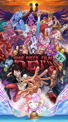 the one piece film d r i e n poster with all characters and their names