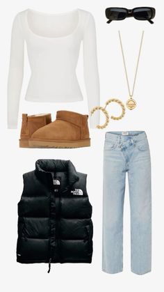 Winter Outfit Ideas College, Cute Outfits Thanksgiving, Outfit Trend 2024 Autumn, Outfit Ideas For New York In Winter, Winter Outfits Layout, Cold College Outfit, Winter Outfits For New York, What To Wear For Thanksgiving Dinner, College Outfits Jeans