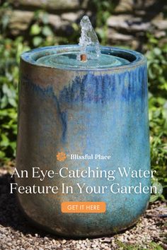 an eye - catching water feature in your garden get it here click to see more