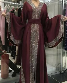 Work Abaya, Hijab Shop, Abaya Design, Mode Abaya, Moroccan Dress, Abaya Designs, Abaya Dress, Islamic Clothing, Jairzinho