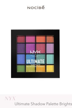 Nyx Palette, Nyx Eyeshadow Palette, Makeup Palette Collection, Nyx Eyeshadow, Make Up Gold, Nyx Lipstick, Neon Makeup, Makeup Eyeshadow Palette, Nyx Makeup