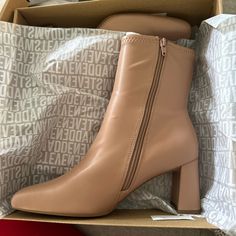 Brand New Steve Madden Booties! Spring Booties With Padded Ankle And Medium Width, Chic Spring Booties With Square Toe, Spring Chic Square Toe Booties, Shoes Steve Madden, Steve Madden Shoes, Shoes Heels Boots, Shoes Women Heels, Steve Madden, Heeled Boots