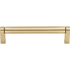 an image of a brass door handle on a white background