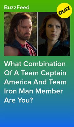 the poster for what combination of a team captain america and iron man member are you?