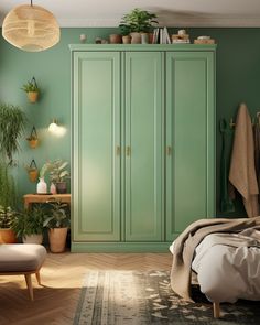 armoire verte deco chambre Stage Architecture, Parisienne Chic, My Blog, Armoire, Architecture