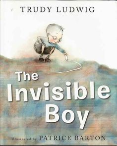 the invisible boy by trudiy ludwig on facebook, with an ad for it