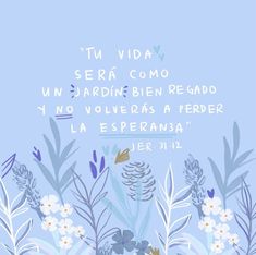 an image of flowers and plants with the words i'm vida serra com