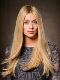 Braid Front Of Hair, Hair Without Bangs, Wig Long Hair, Beautiful Stars, Blond Ombre, Wig Blonde, Affordable Wigs, Real Hair Wigs, Blonde Roots