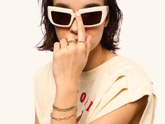 Charlie Ring - Hey Harper - the original waterproof jewelry brand Hey Harper, Dainty Rings, Rings Metal, Easy Tiger, Caged Sandals, Black Aviators, Black Tank Dress, Neon Purple, Waterproof Jewelry