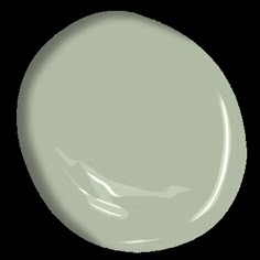 a gray paint with white trim on the top and bottom, in a round shape