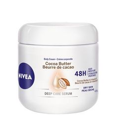 Nivea Cocoa Butter, Cocoa Butter Body Cream, Cocoa Butter Cream, Butter Body Cream, Cocoa Butter Lotion, Body Lotion Cream, Cream For Dry Skin, Smoother Skin