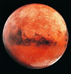 an image of the planet mars taken by nasa's hubinous crew on july 20, 2009