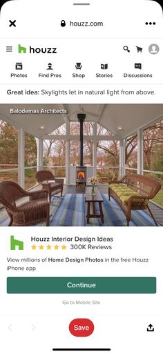 the home design app is open to all user's needs and features, including an outdoor fireplace