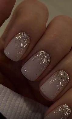 Nye Nails, Engagement Nails, Bridesmaids Nails, Her Nails, Neutral Nails, Xmas Nails