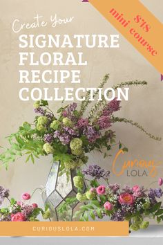 Floral Designers! Event Florists! Wedding Florists! I know you MUST have every piece unique and special. A recipe can seem so.... constraining.   But I think you know there are some patterns in how you use your flowers and materials.  Learn to create and use your own flexible signature floral recipe that allows for creative freedome while still maintaining profitability.