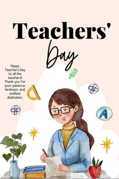 Happy Teacher's Day ! Message For Teachers Day, Wishes For Teacher, Teachers Day Poster, Teacher Appreciation Quotes, Message For Teacher