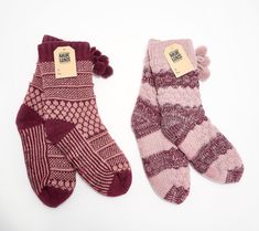 When outside temps make you shiver and you're stuck padding around inside, slip into the cozy warmth of MUK LUKS textured cabin socks, and treat yourself to a self-care moment. Not only will they chase the chill away with plush faux fur on the inside, but these textured socks will also help moisturize dry feet with their aloe-infused lining.Toasty and pampered? We'll take it! From MUK LUKS. Textured Socks, Cabin Socks, Self Care, Faux Fur, Cabin, Fashion Accessories, Socks