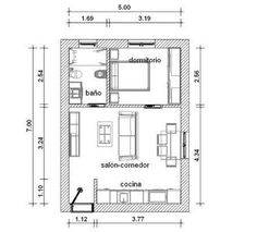 the floor plan for a two bedroom apartment with an attached bathroom and living room area