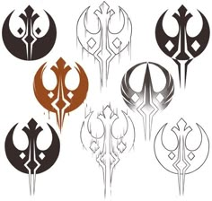 Ashoka Tattoo, Order Tattoo, Star Wars Symbols, Space Pirates, Petit Tattoo, Symbol Tattoo, Fantasy Tattoos, Star Wars Ahsoka