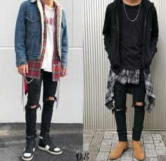 Rock Gig Outfit Ideas, Mens Emo Fashion, Metal Style Men, Modern Grunge Fashion, Lesbian Outfits, Techwear Fashion, Teen Boy Outfits, Mens Casual Outfits Summer, Aesthetic Grunge Outfit