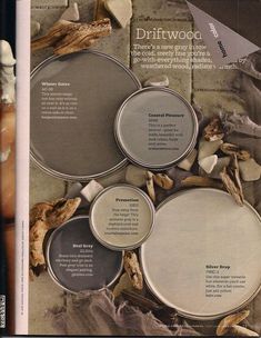 the article is about different types of grays and their names are in this magazine