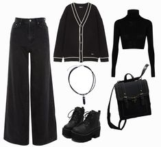 Wednesday Fits, Wednesday Addams Aesthetic, Addams Aesthetic, Wednesday Aesthetic, Law School Outfit, Wednesday Outfit, Goth Vibes, Goth Chic, Casual Grunge