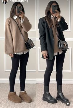 Stylish Mom, Girly Shoes, 50 Fashion, Winter Time, Style Board, Simple Style, Aesthetic Clothes, Casual Chic, Winter Outfits