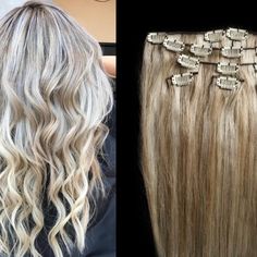 Length: 18" Color: # 18/613 Mixed Blonde Style: Clip In, Extension Texture: Straight Hair Type: 100% Human Remy Hair Grade: Aaaa Weight: 80g (Pure Hair Weight) No. Of Pieces: 7 No. Of Clips: 14 One Pcs - 10" (4 Clips- For The Upper Back Of Head) One Pcs - 6" (3 Clips- For The Lower Back Of Head) Two Pcs- 4" (2 Clips Each Piece- For The Sides) Three Pcs-2" (1 Clip Each Piece- For Front Of Head) Spiral Curly Hair, Beige Blonde Balayage, Dark Blonde Highlights, Blonde Style, Quick Braids, Back Of Head, Real Hair Extensions, Black Hair Extensions, Curly Bob Wigs