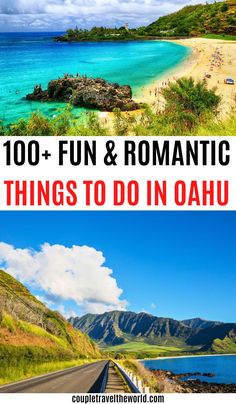 100+ Fun & Romantic Things To Do In Oahu. Things To Do In Oahu, Oahu Map Things To Do, Best Beaches Oahu, North Shore Oahu Things To Do, Oahu Things To Do, Things To Do In North Shore Oahu, Hawaii Things To Do