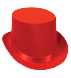 Red costume top hat. Features a red satin hatband. One size fits most. | This stylish top hat is perfect for an awards night party Halloween party birthday party or any other themed event. | 1-800-Flowers Everyday Gift Delivery Pack Of 6 Red Satin Sleek Costume Top Hat - Adult One Size Red Top Hat, Halloween Party Birthday, Top Hat Costume, Red Costume, Awards Night, Magnolia Wreath, Gift Delivery, Everyday Gifts, Stylish Top