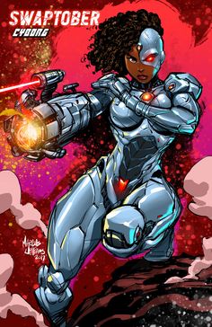 Marcus Williams, Univers Dc, Black Cartoon Characters, Bd Comics, Black Artwork, Black Anime Characters, Black Cartoon