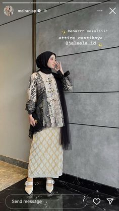 Ootd Kondangan Dress, Batik Modern Fashion Style, Brukat Modern, Brokat Modern, Kebaya Brukat