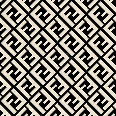 Design Fabric Textiles, Fendi Monogram, Fendi Logo Design, Prints Illustration, Aesthetic Fonts, Fendi Logo, Apple Watch Wallpaper