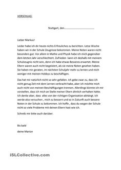 an image of a letter written in german