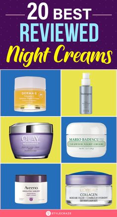 Glow Cream For Face, Best Night Time Moisturizer, Wrinkle Creams That Work, Best Night Cream For 40s Anti Aging, Best Face Cream For Glowing Skin, Best Face Cream For Daily Use, Best Cream For Face, Night Cream For Oily Skin