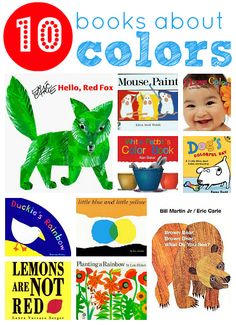 the top ten books about colors for children