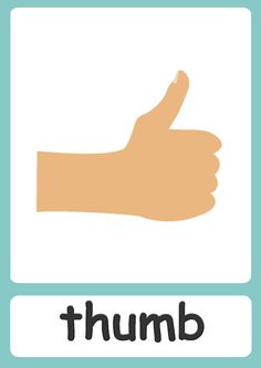 a thumb up sign with the words thumbs up and an image of someone's hand