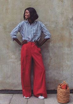 Spring Ootd, Mode Casual, Paying Attention, Pantalon Large, Big Fashion, Mode Inspo