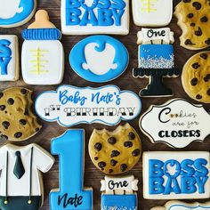 Baby Boss Birthday Party Theme At Home, Boss Baby Birthday Party Boy, Boss Baby Boy Treats, Boss Baby Candy Bags, Bossbaby Birthday Theme, 1st Birthday Foods