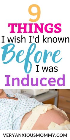 a baby laying in bed with the words 9 things i wish't known before i was