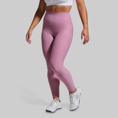 Made from a soft, ultra-durable patterned material, these leggings are designed to provide maximum support and comfort during your most demanding training sessions. A wide waistbands holds you in, and the ruched butt seam gives you a little extra "lift." The moisture-wicking fabric keeps you dry and comfortable when you're pushing your limits. To sum it up, these are the leggings you’ll be wearing as you step into your role as the Paragon—the ultimate model of excellence. Textured Leggings, Gym Style, Wide Waistband, Moisture Wicking Fabric, Moisture Wicking, High Waisted, Gym, Leggings, Pink